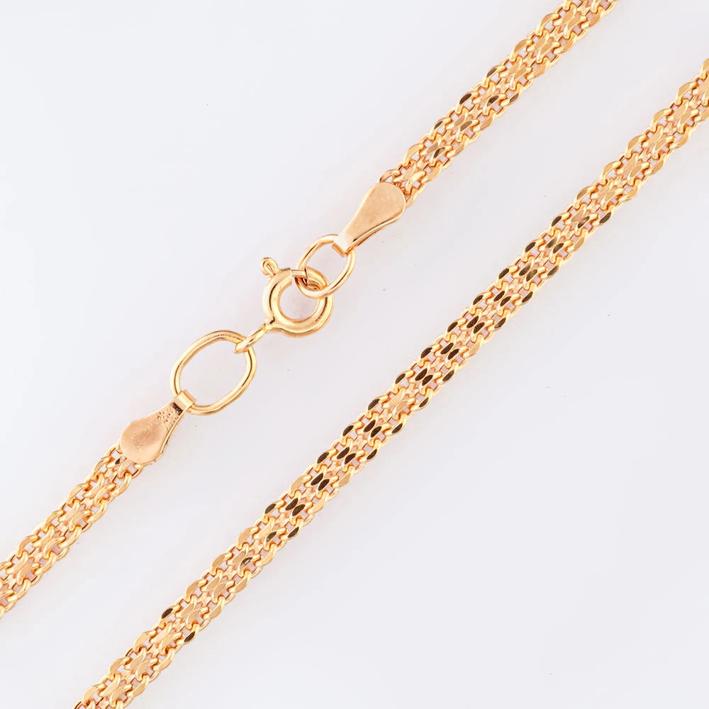 Цепь из красного золота 585 пробы