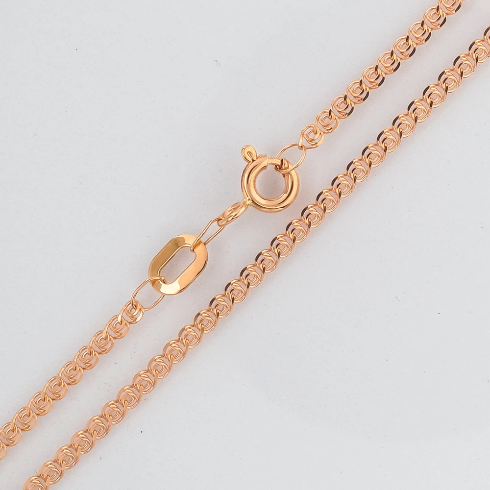 Цепь из красного золота 585 пробы