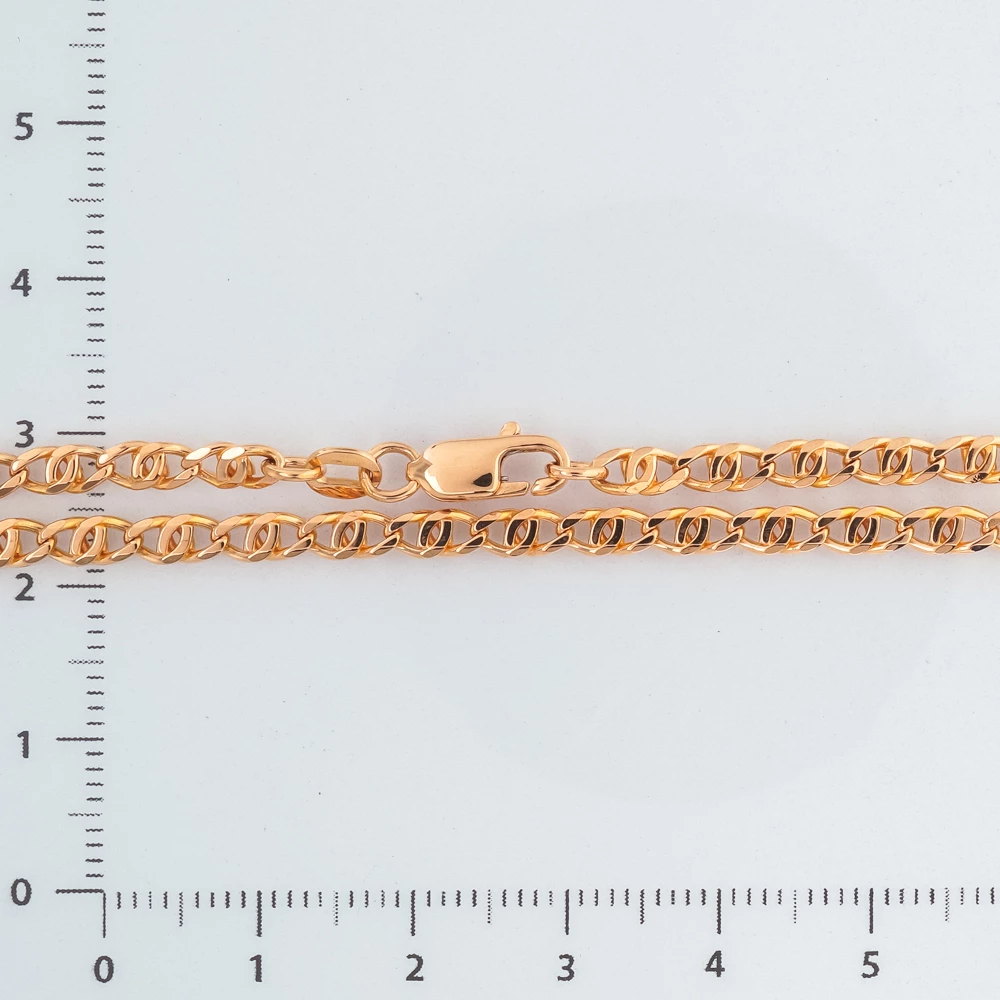 Цепь из красного золота 585 пробы