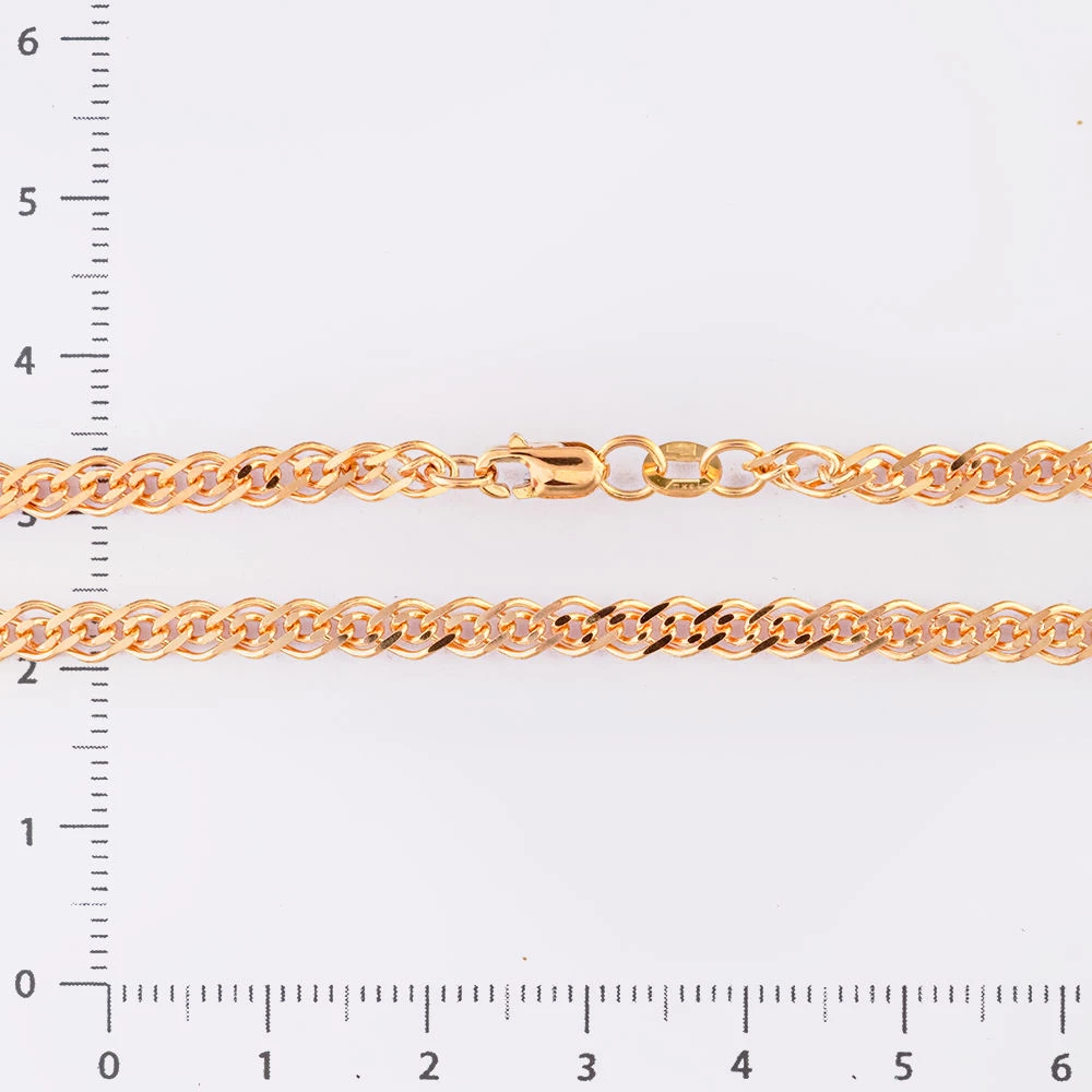 Цепь из красного золота 585 пробы