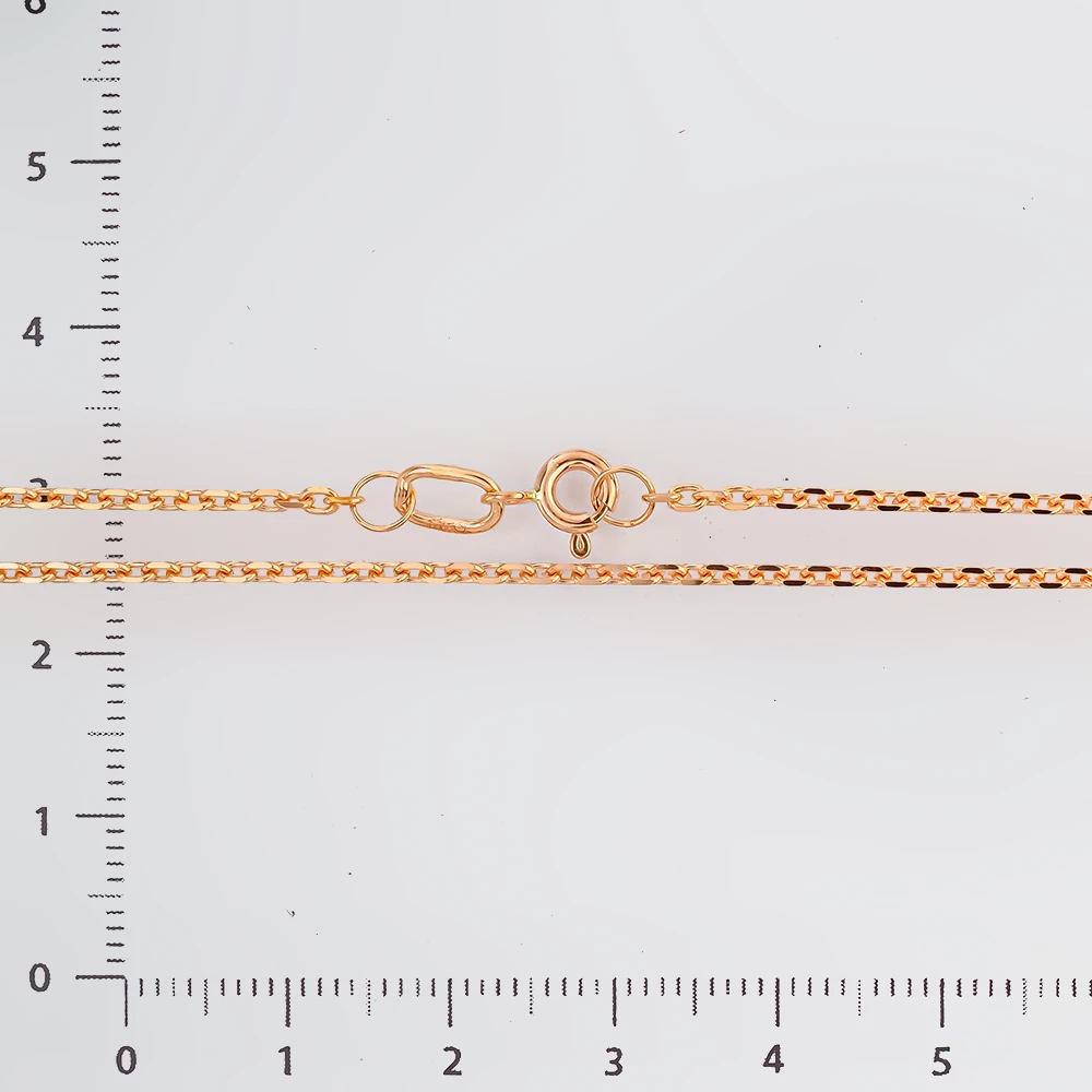 Цепь из красного золота 585 пробы