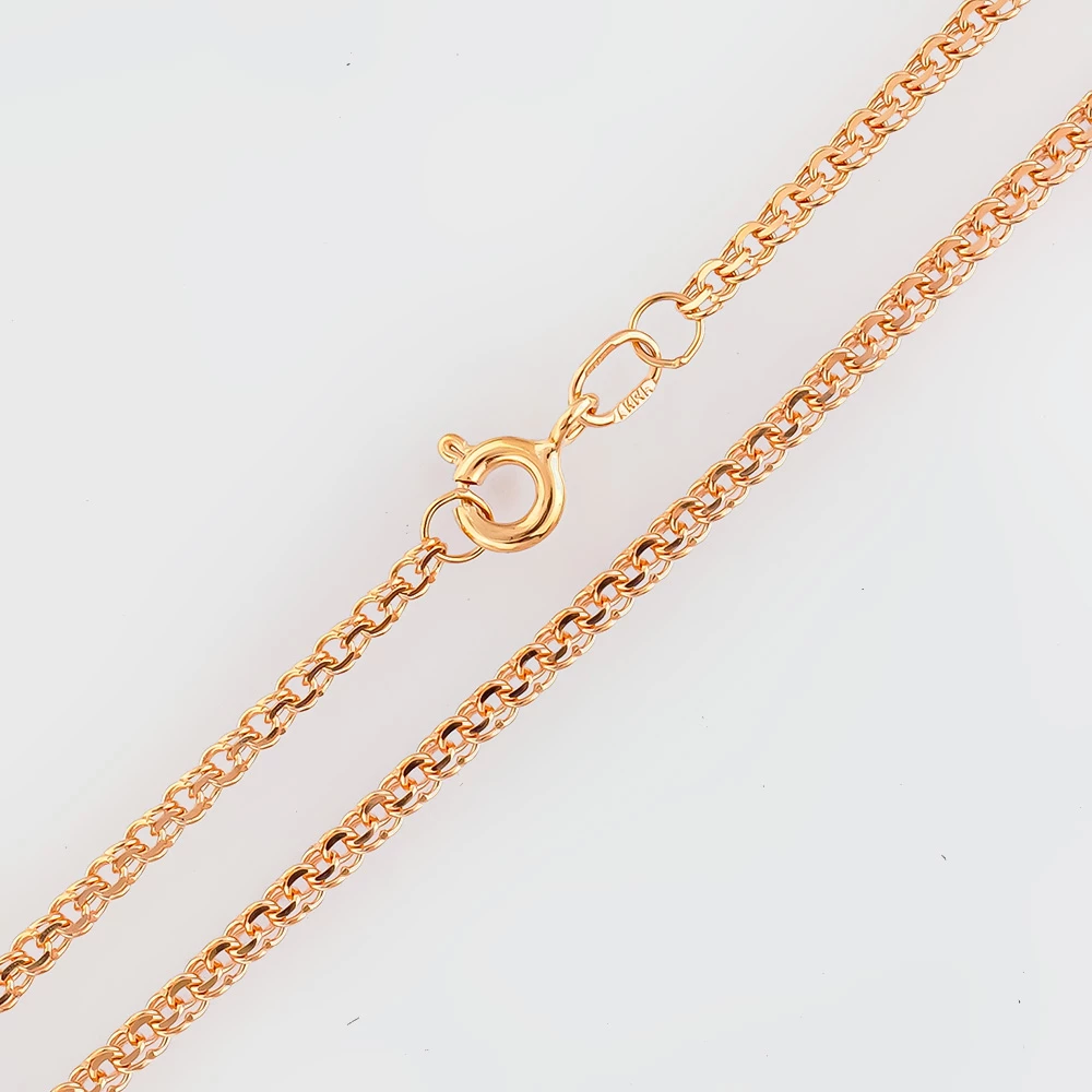 Цепь из красного золота 585 пробы