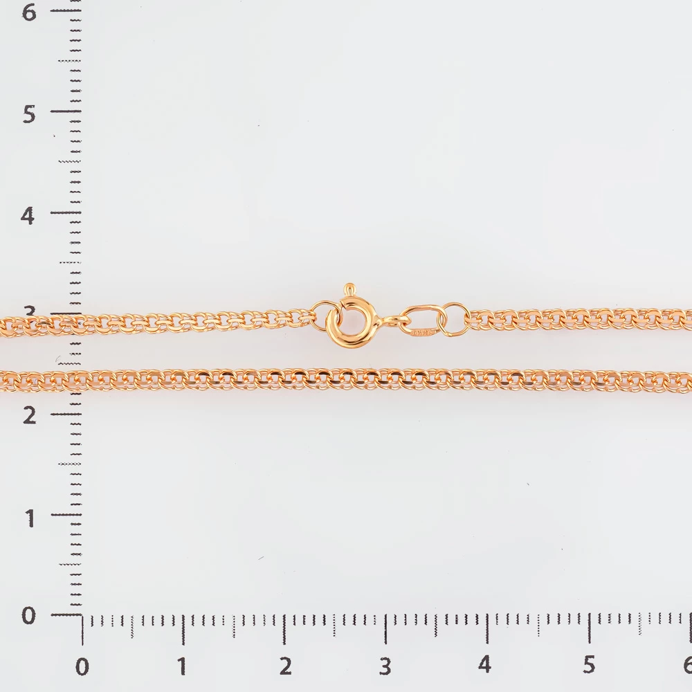 Цепь из красного золота 585 пробы