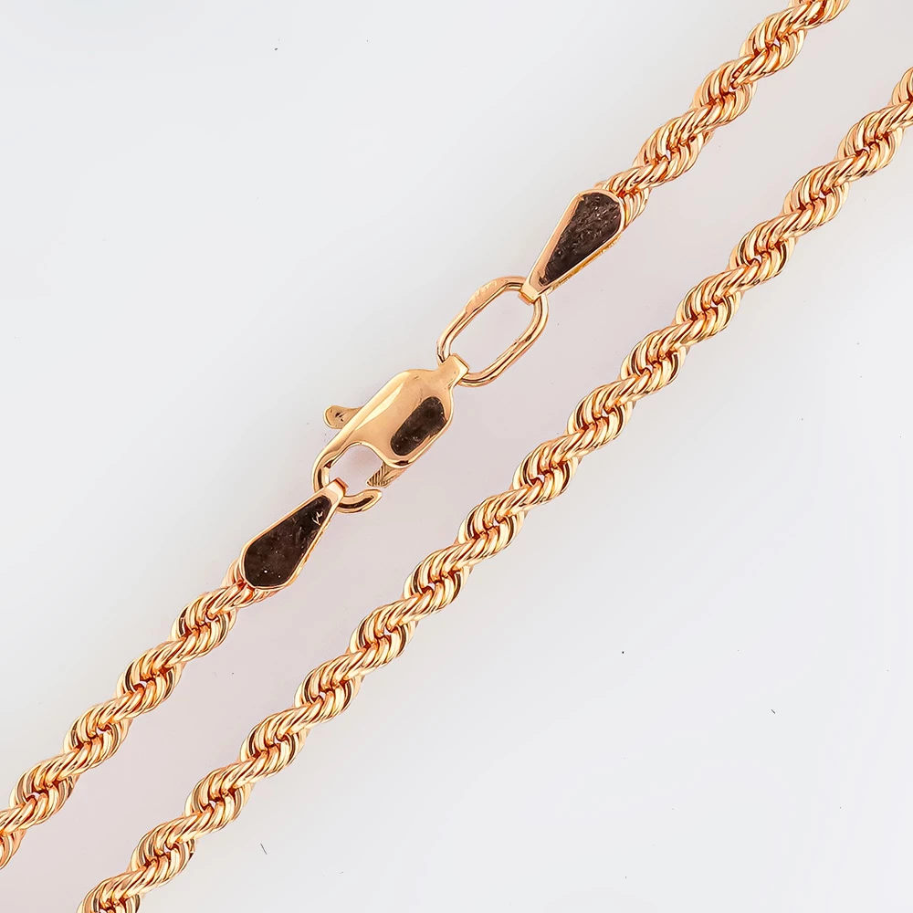 Цепь из красного золота 585 пробы