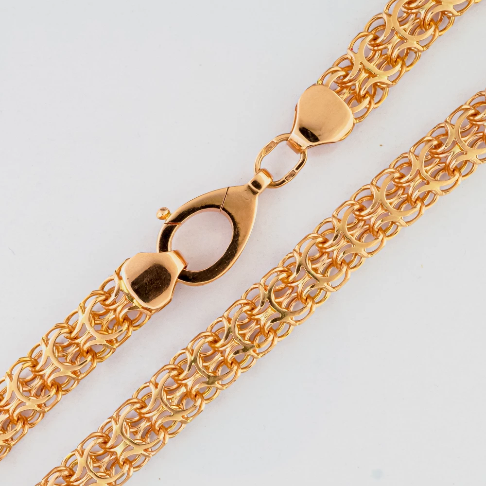 Цепь из красного золота 585 пробы