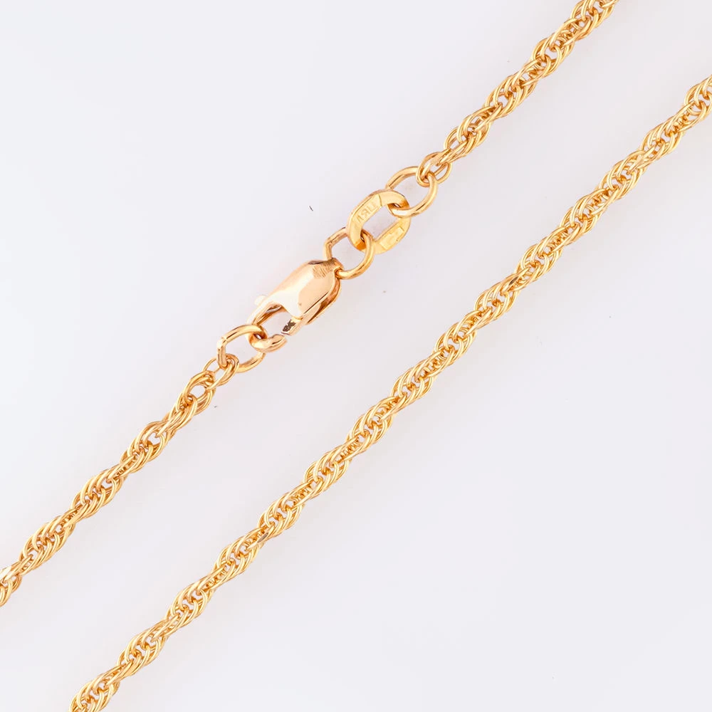 Цепь из красного золота 585 пробы