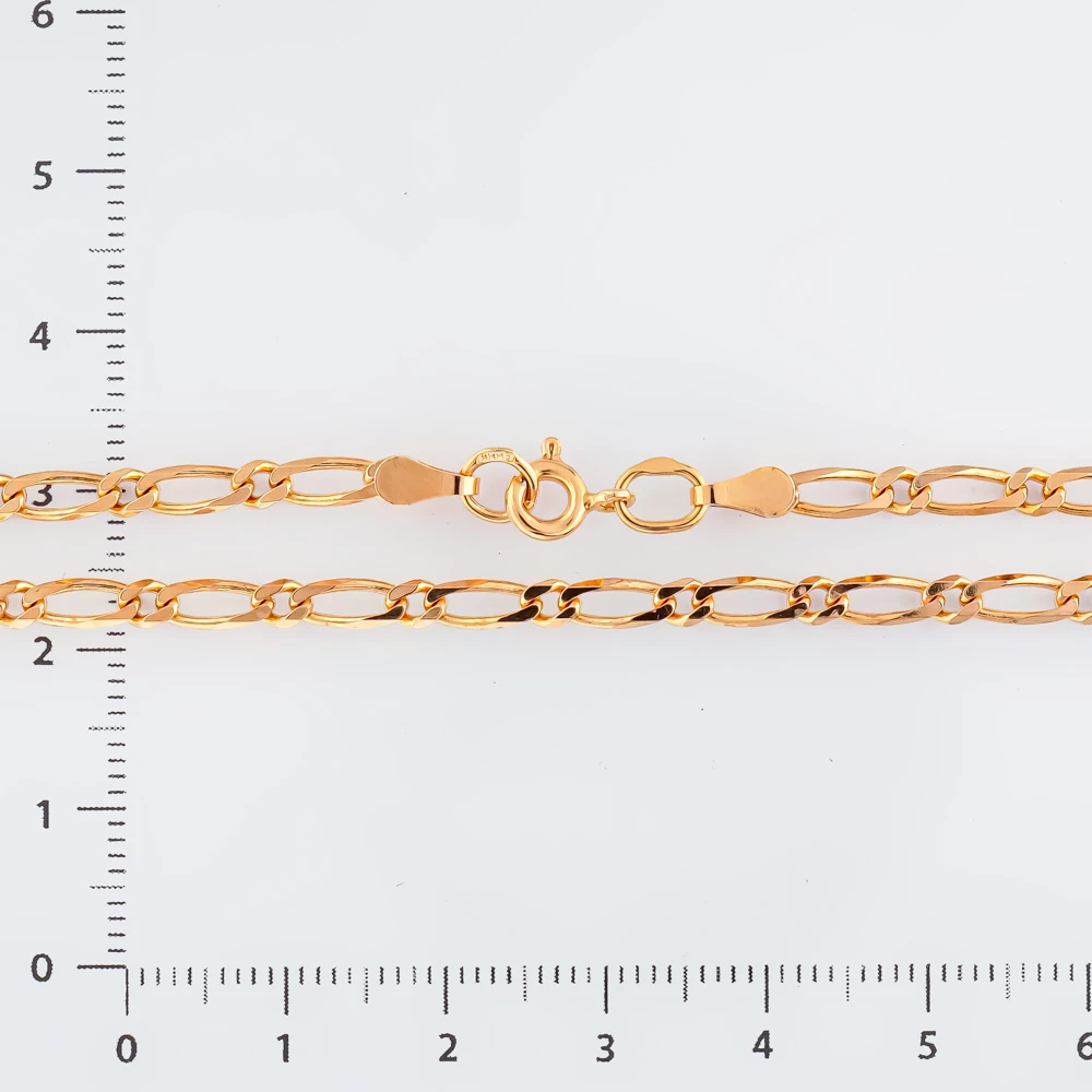 Цепь из красного золота 585 пробы