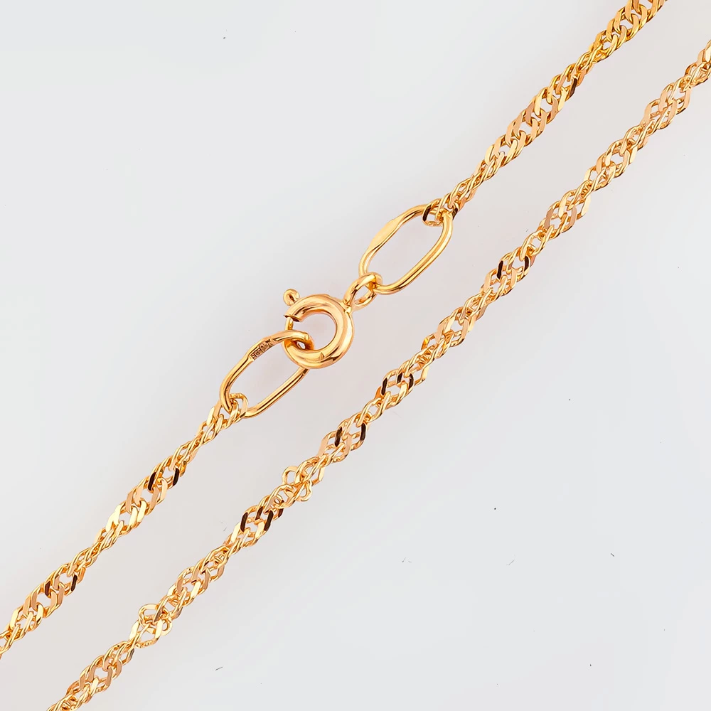 Цепь из красного золота 585 пробы