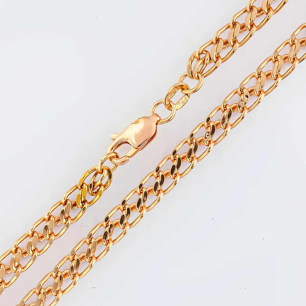 Цепь из красного золота 585 пробы