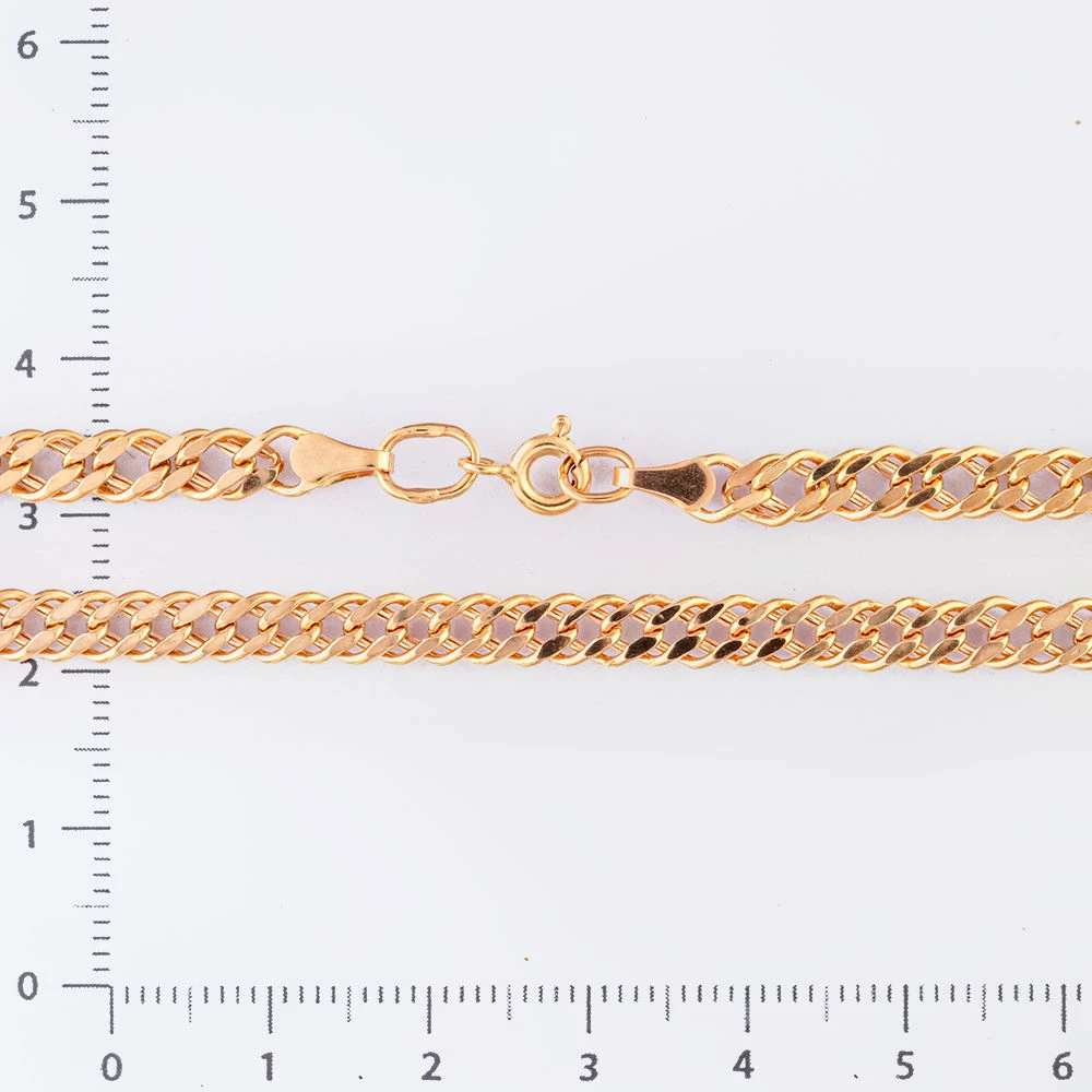 Цепь из красного золота 585 пробы