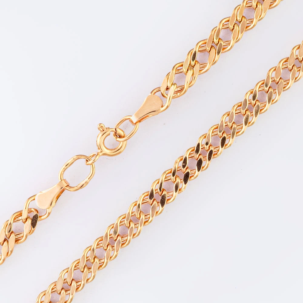 Цепь из красного золота 585 пробы