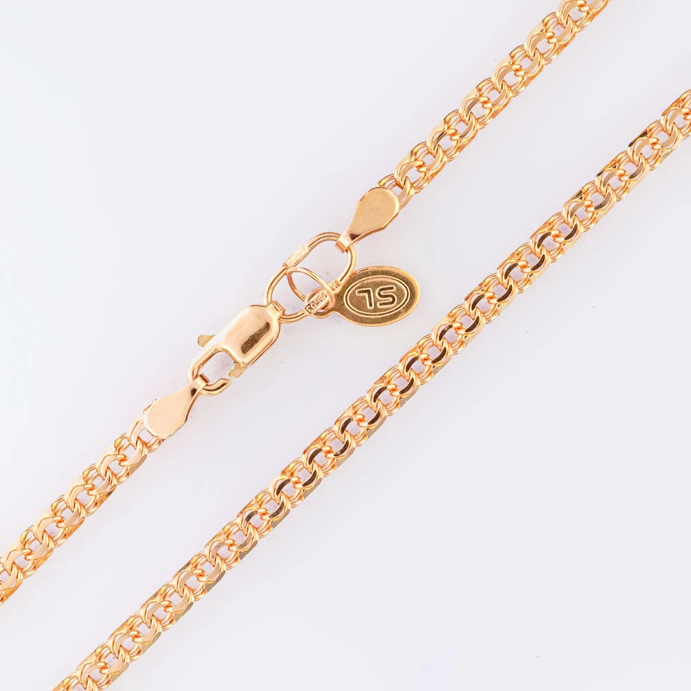 Цепь из красного золота 585 пробы