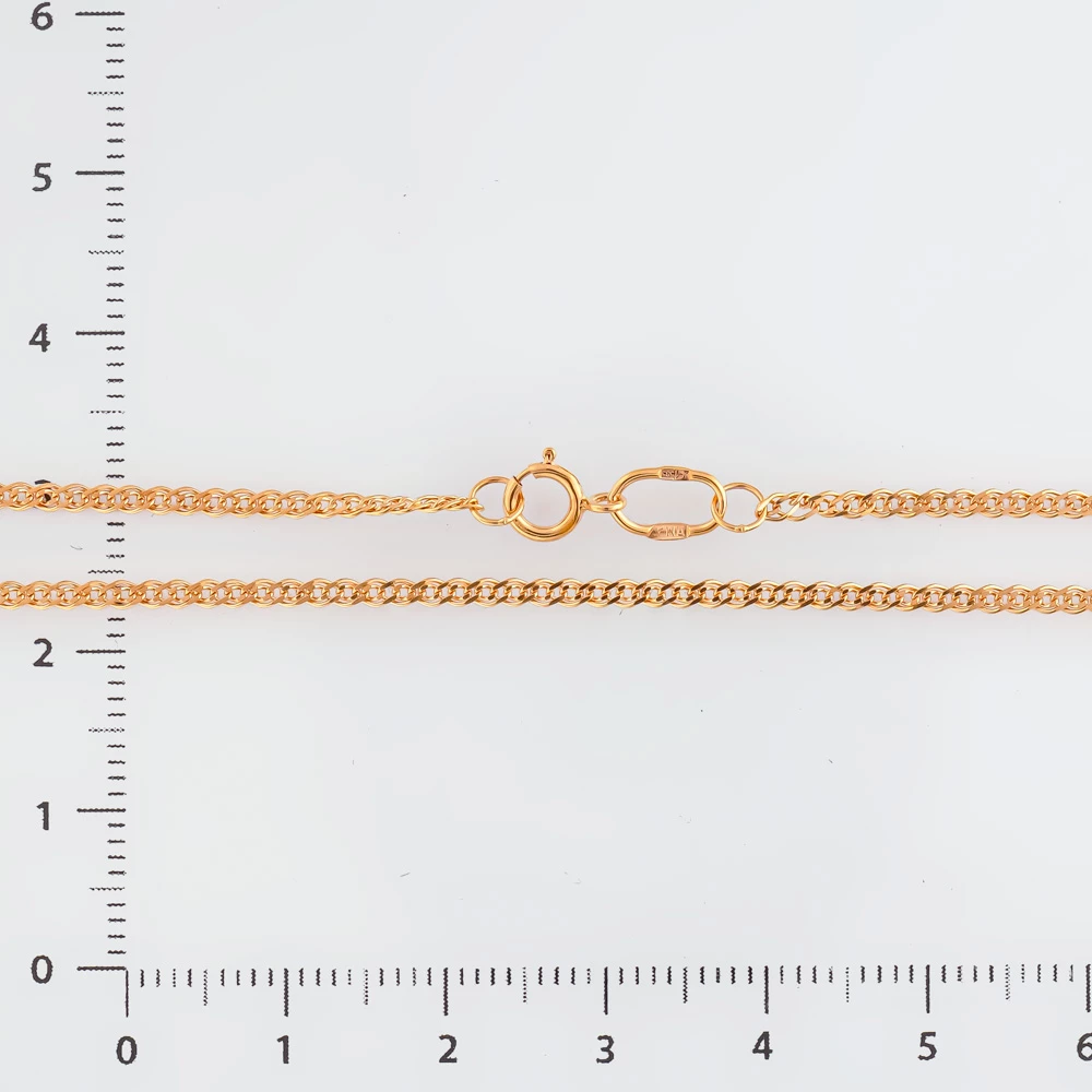 Цепь из красного золота 585 пробы