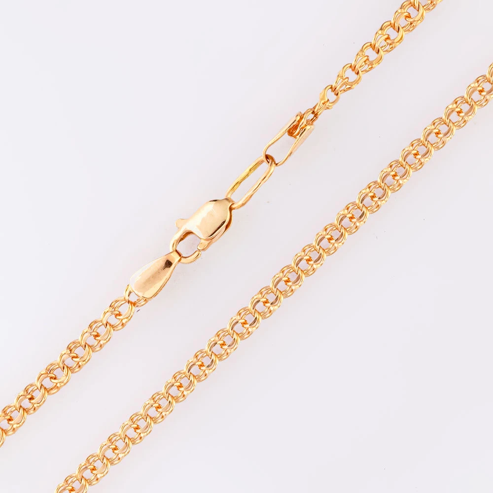 Цепь из красного золота 585 пробы