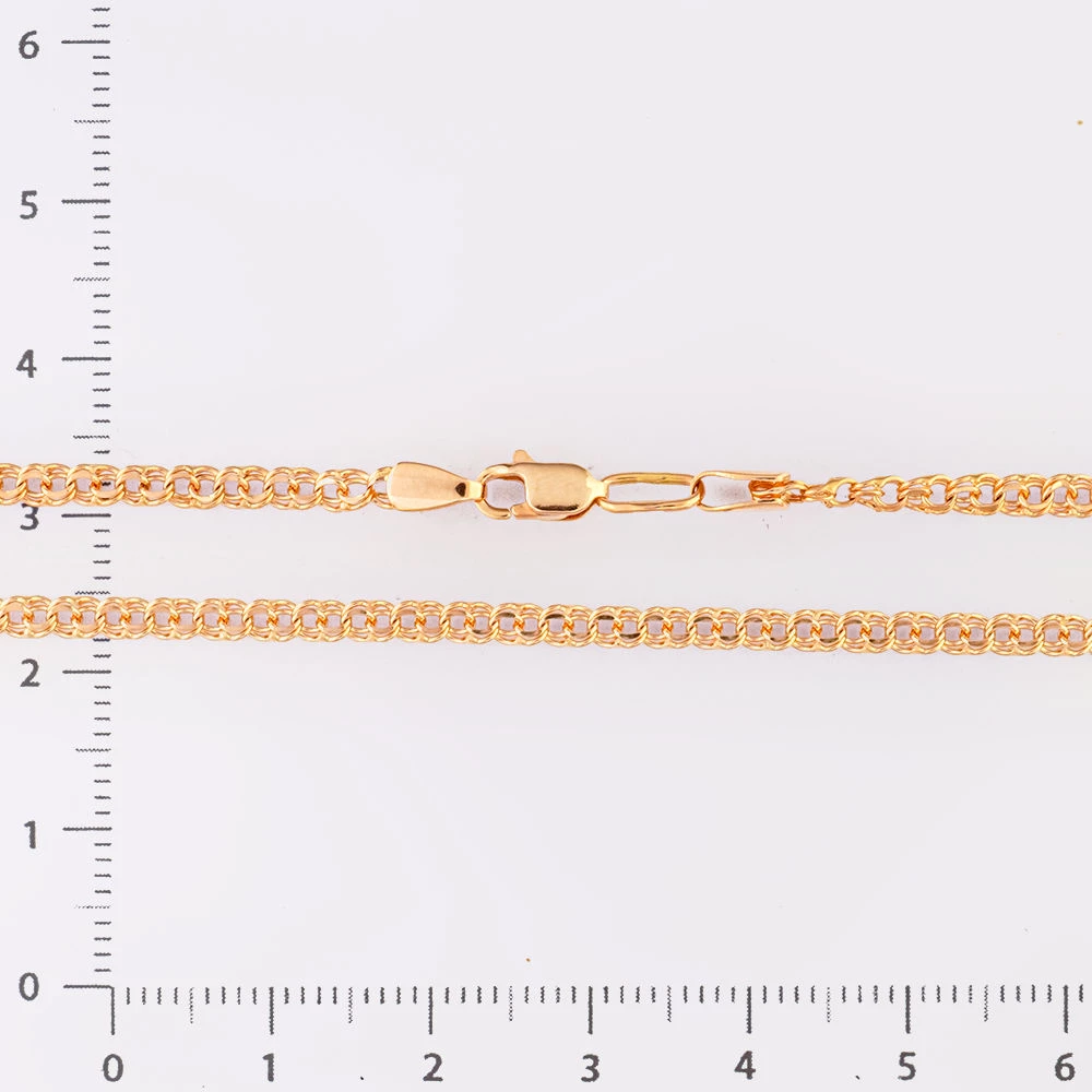 Цепь из красного золота 585 пробы