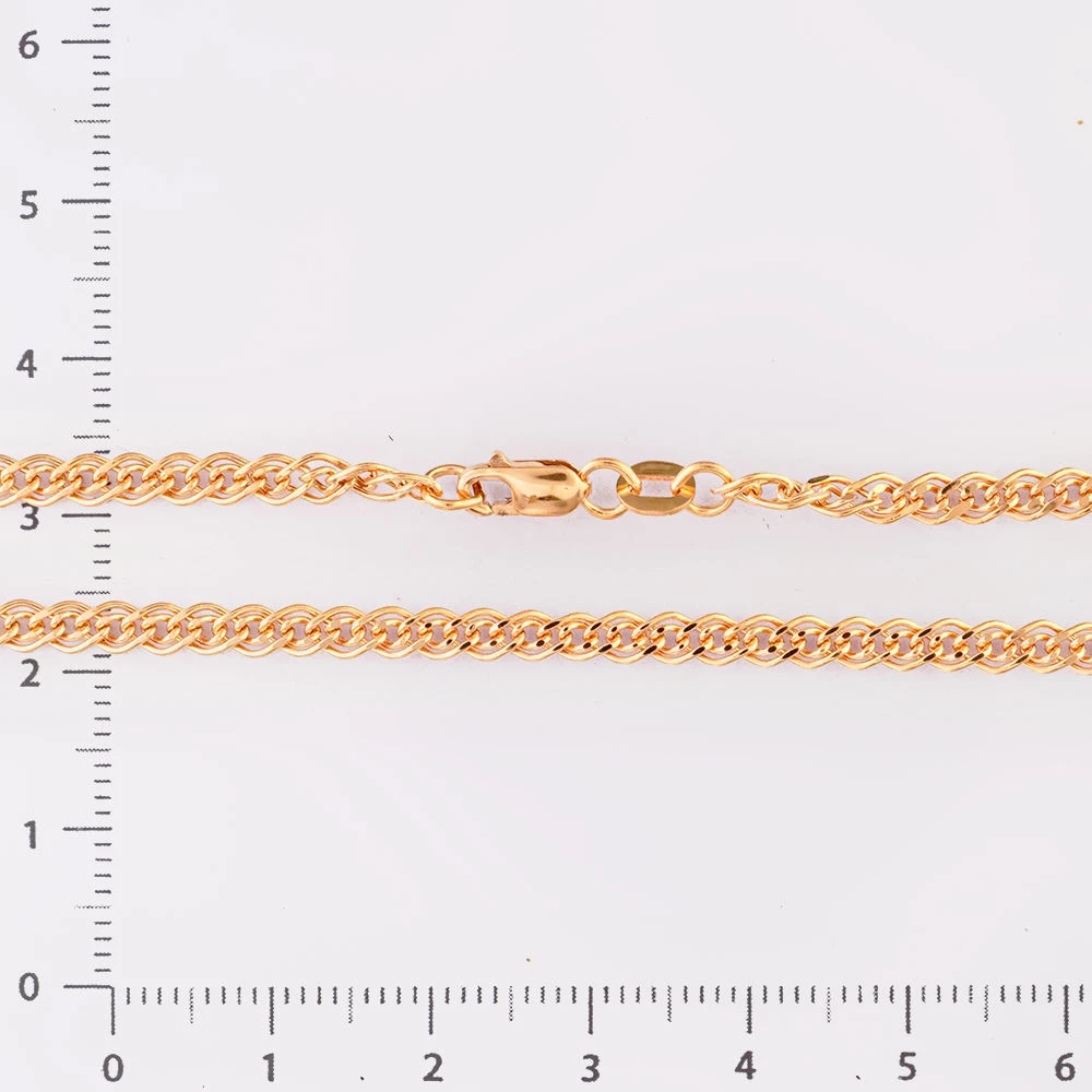 Цепь из красного золота 585 пробы