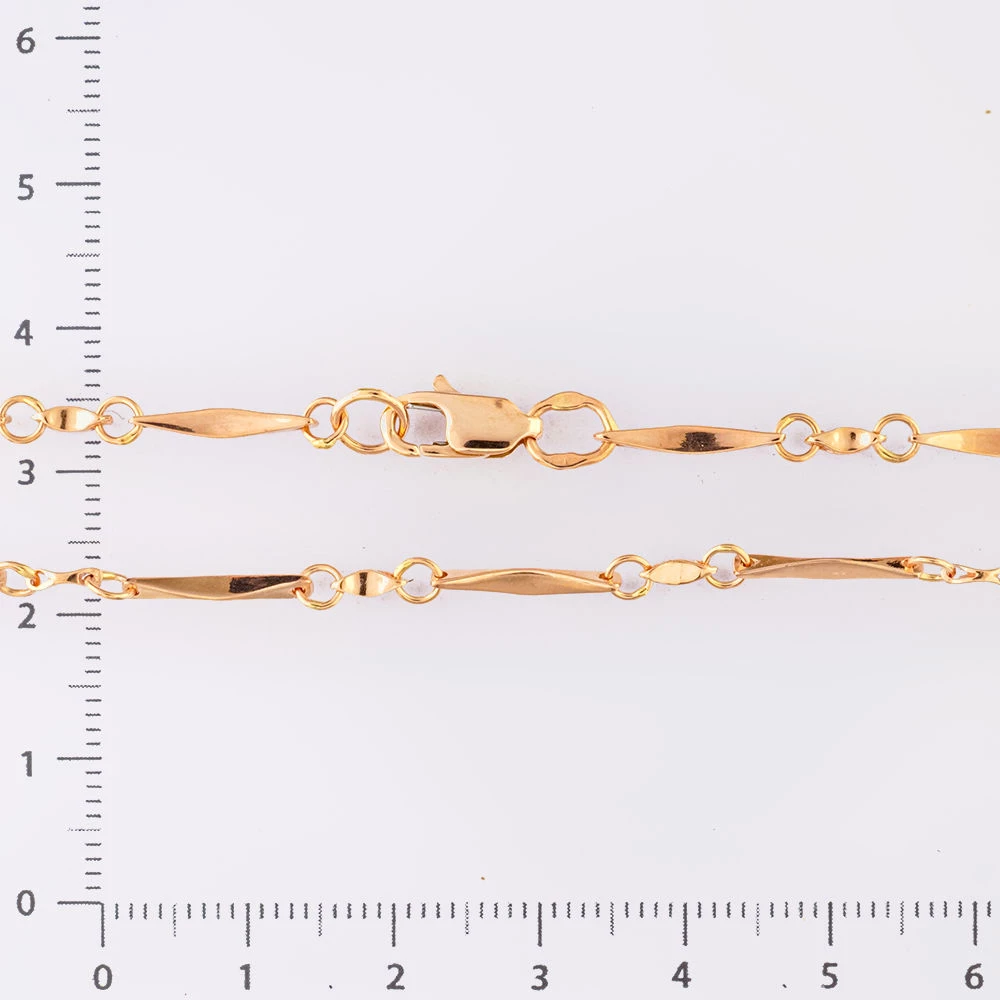 Цепь из красного золота 585 пробы