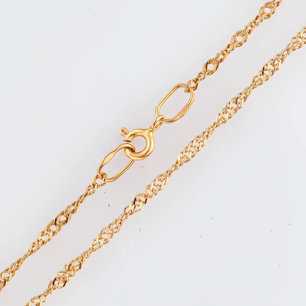 Цепь из красного золота 585 пробы