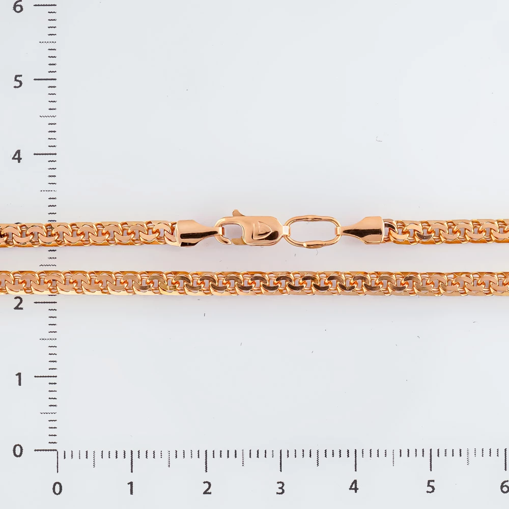 Цепь из красного золота 585 пробы