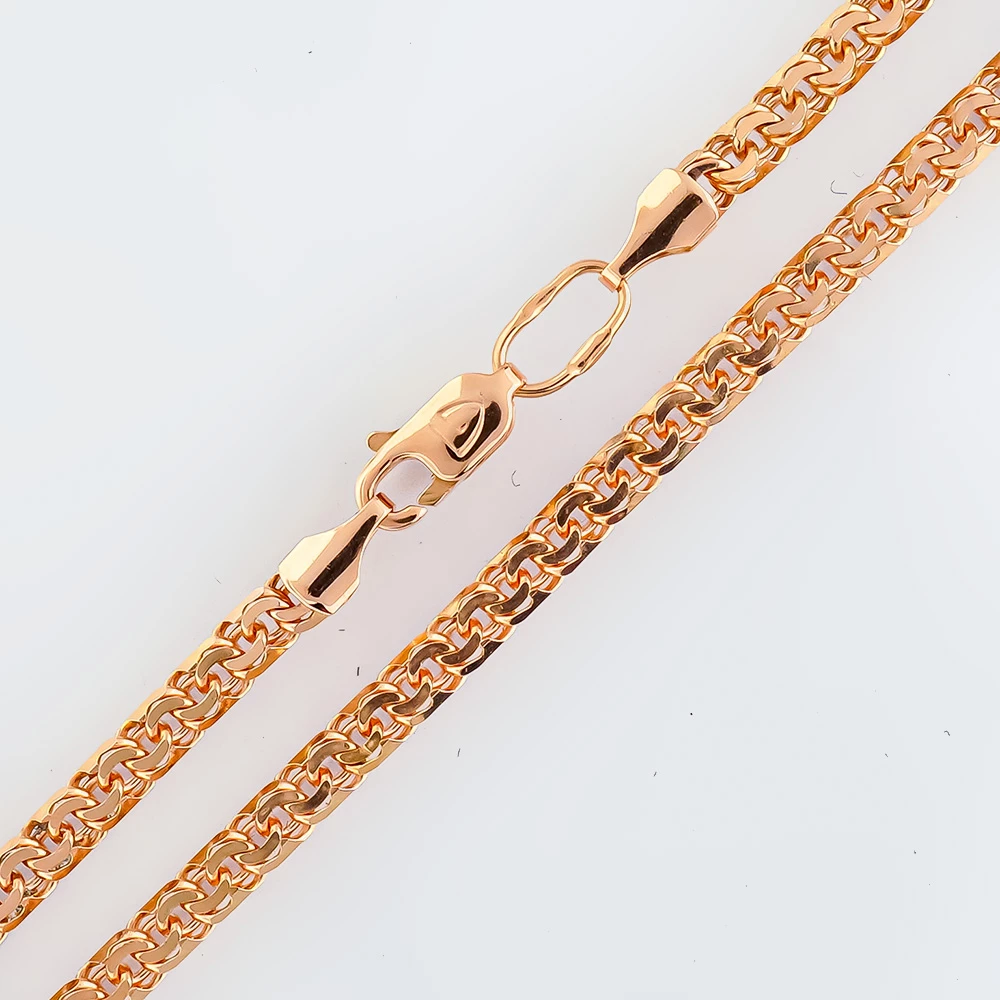 Цепь из красного золота 585 пробы