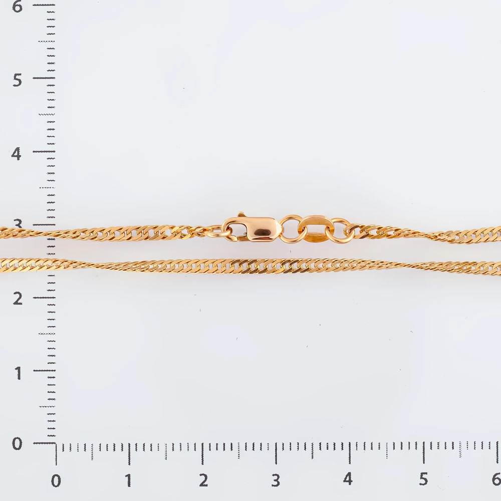 Цепь из красного золота 585 пробы