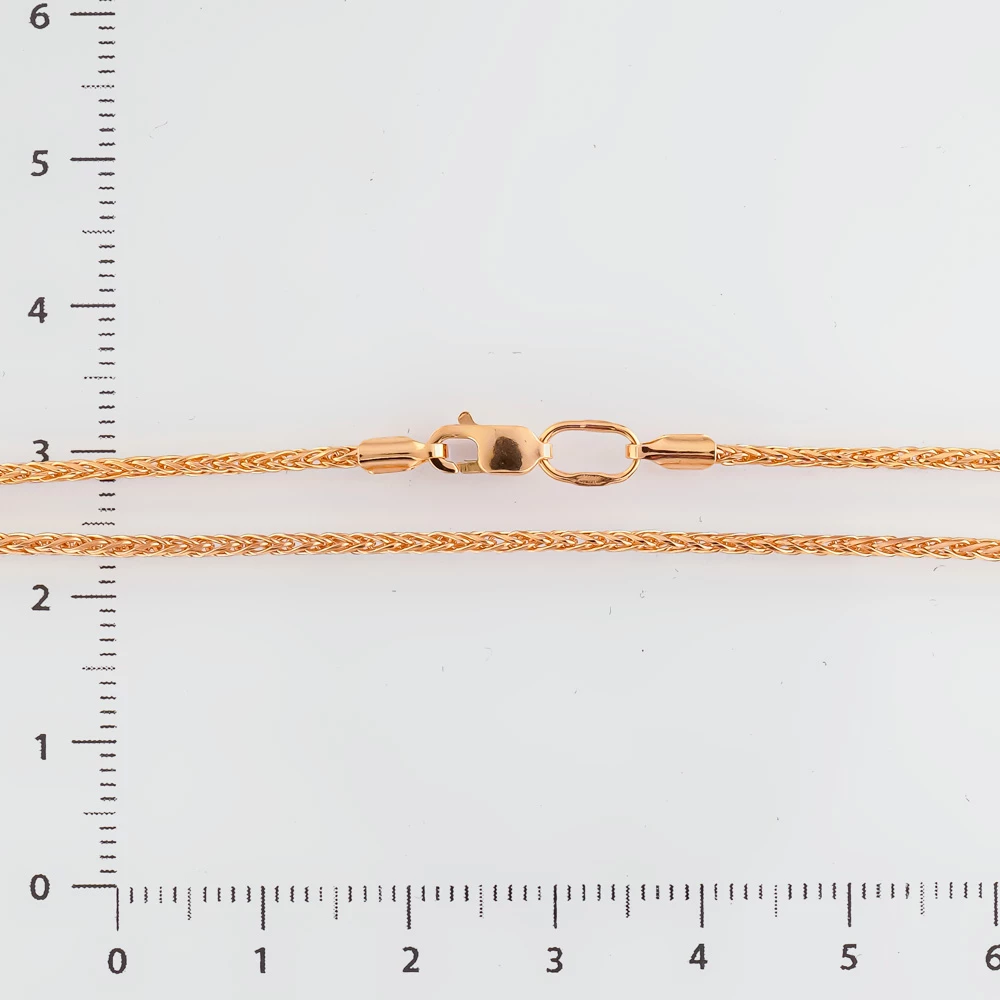 Цепь из красного золота 585 пробы