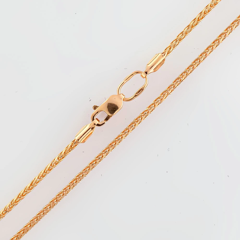 Цепь из красного золота 585 пробы