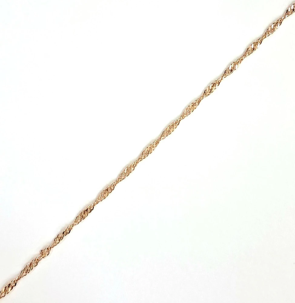 Цепь из красного золота 585 пробы