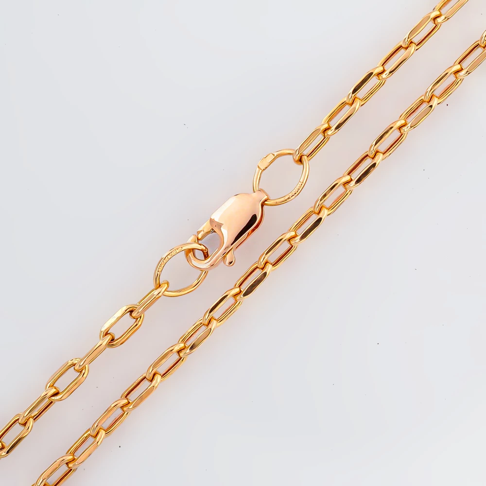 Цепь из красного золота 585 пробы