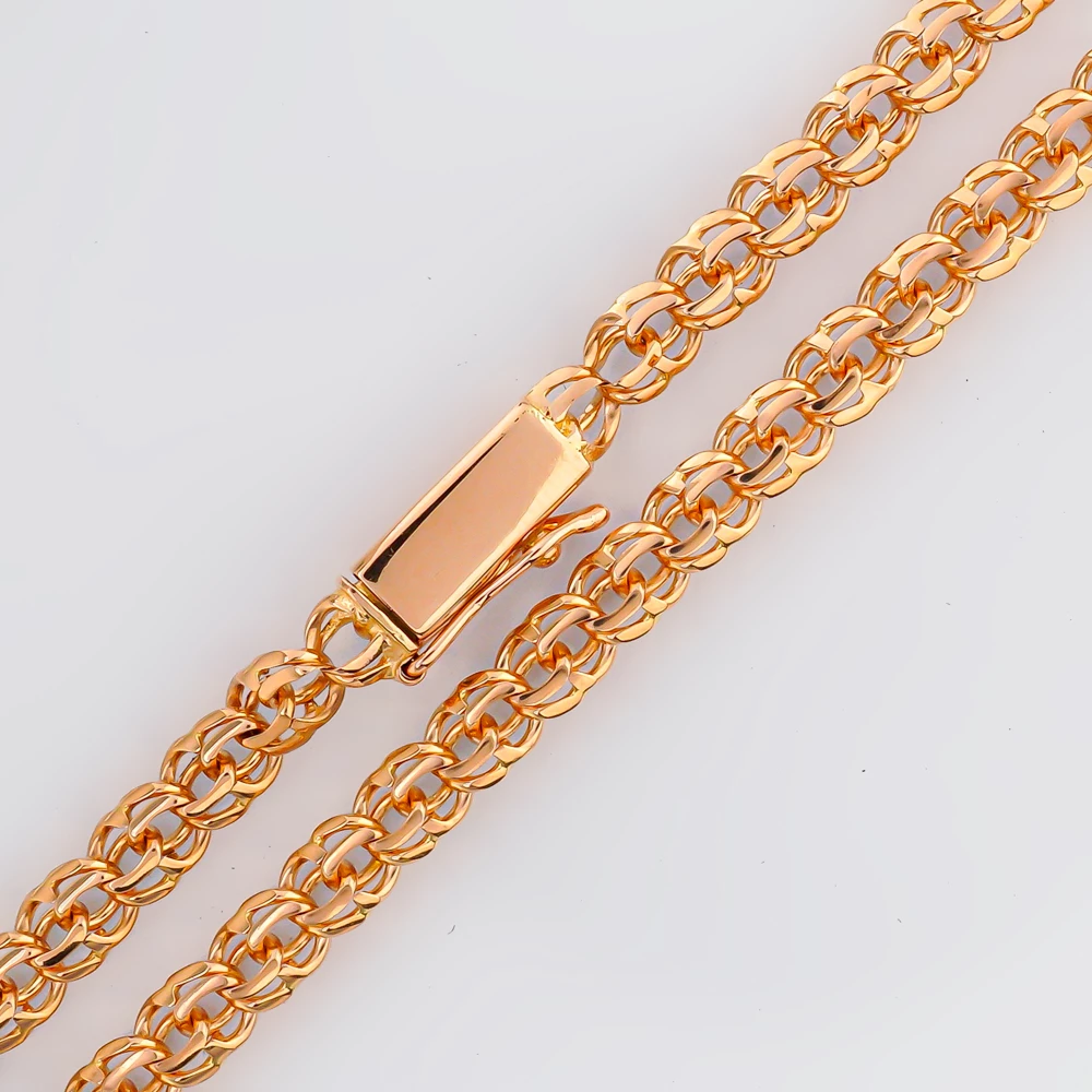 Цепь из красного золота 585 пробы