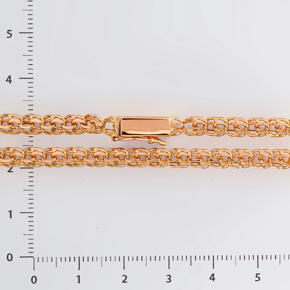 Цепь из красного золота 585 пробы