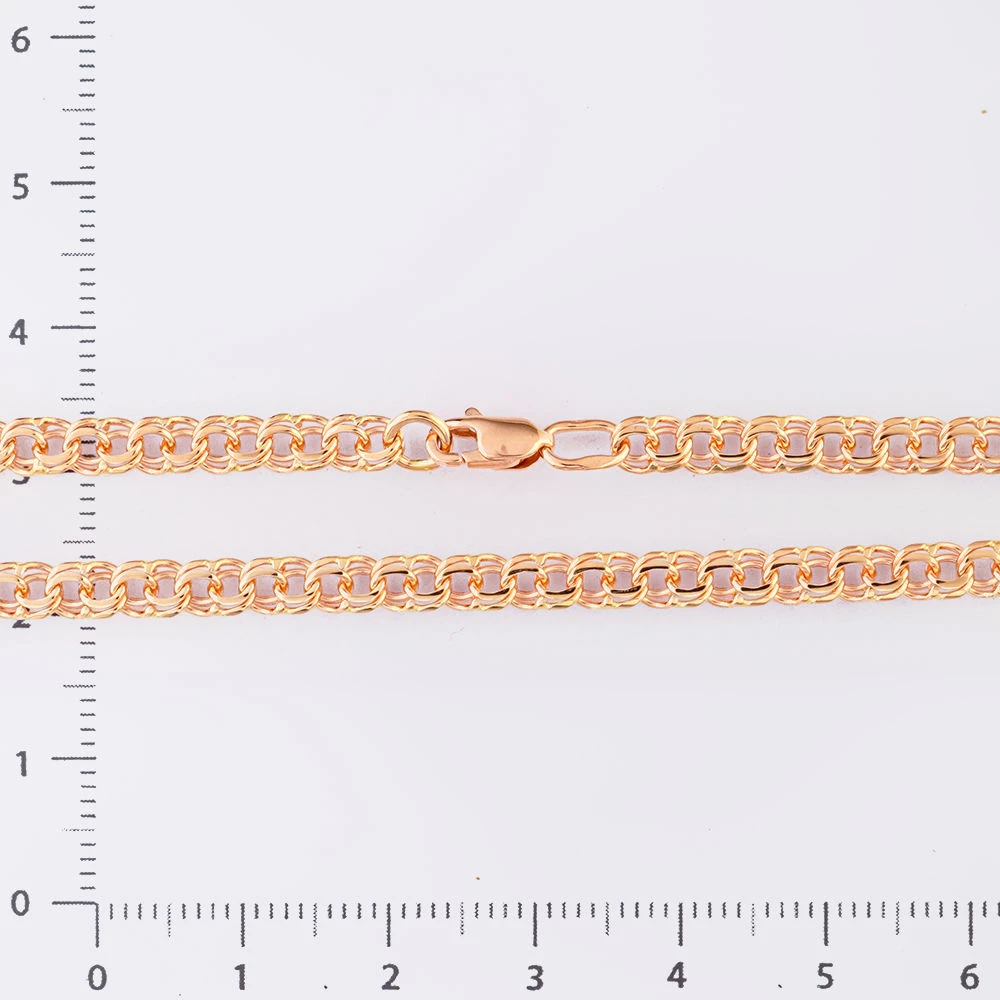 Цепь из красного золота 585 пробы