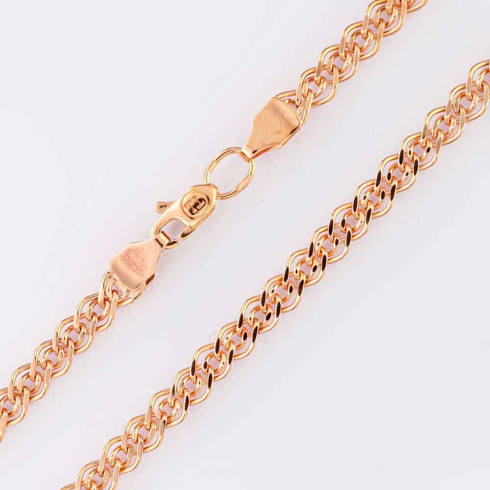 Цепь из красного золота 585 пробы