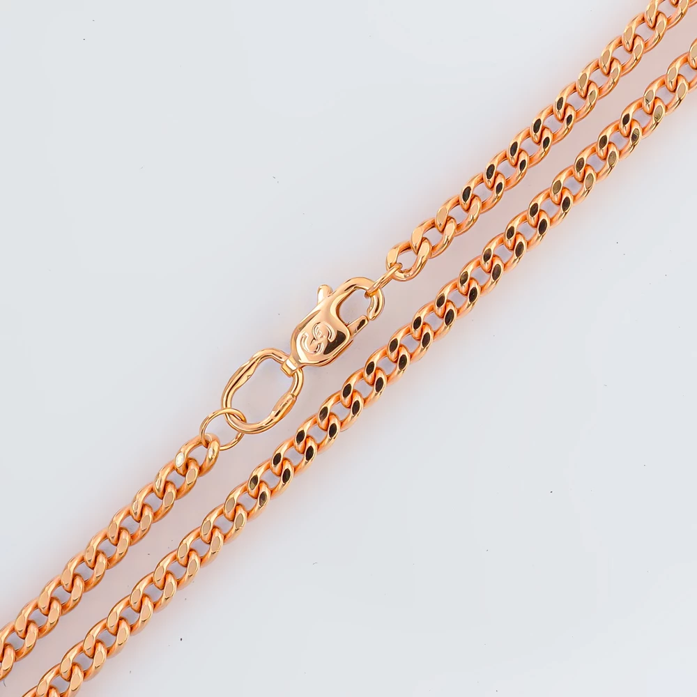 Цепь из красного золота 585 пробы