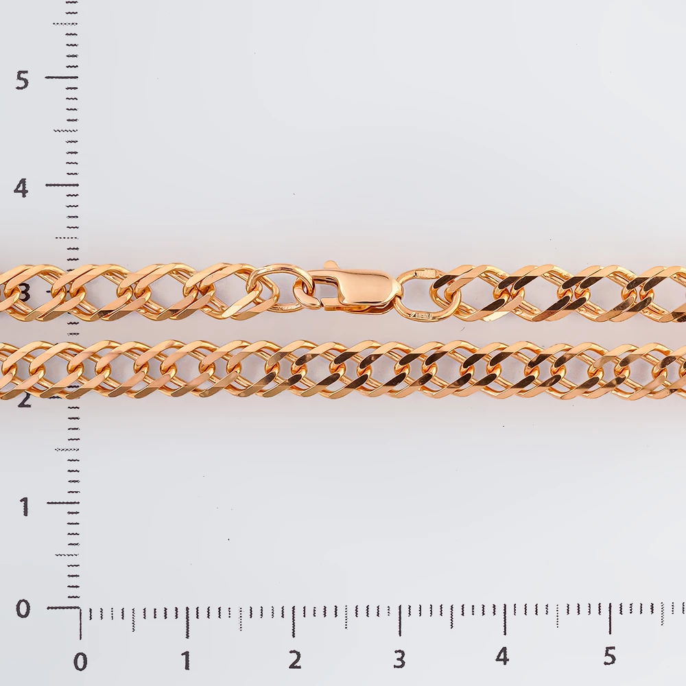 Цепь из красного золота 585 пробы