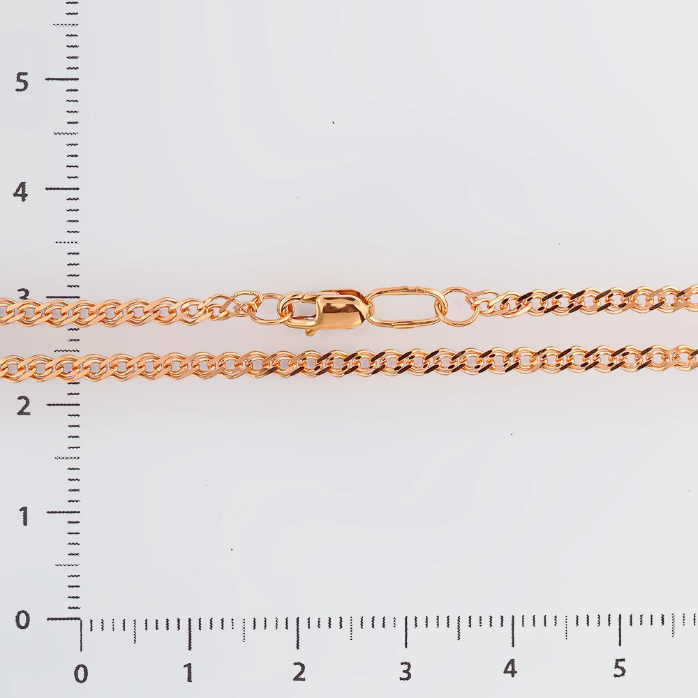 Цепь из красного золота 585 пробы