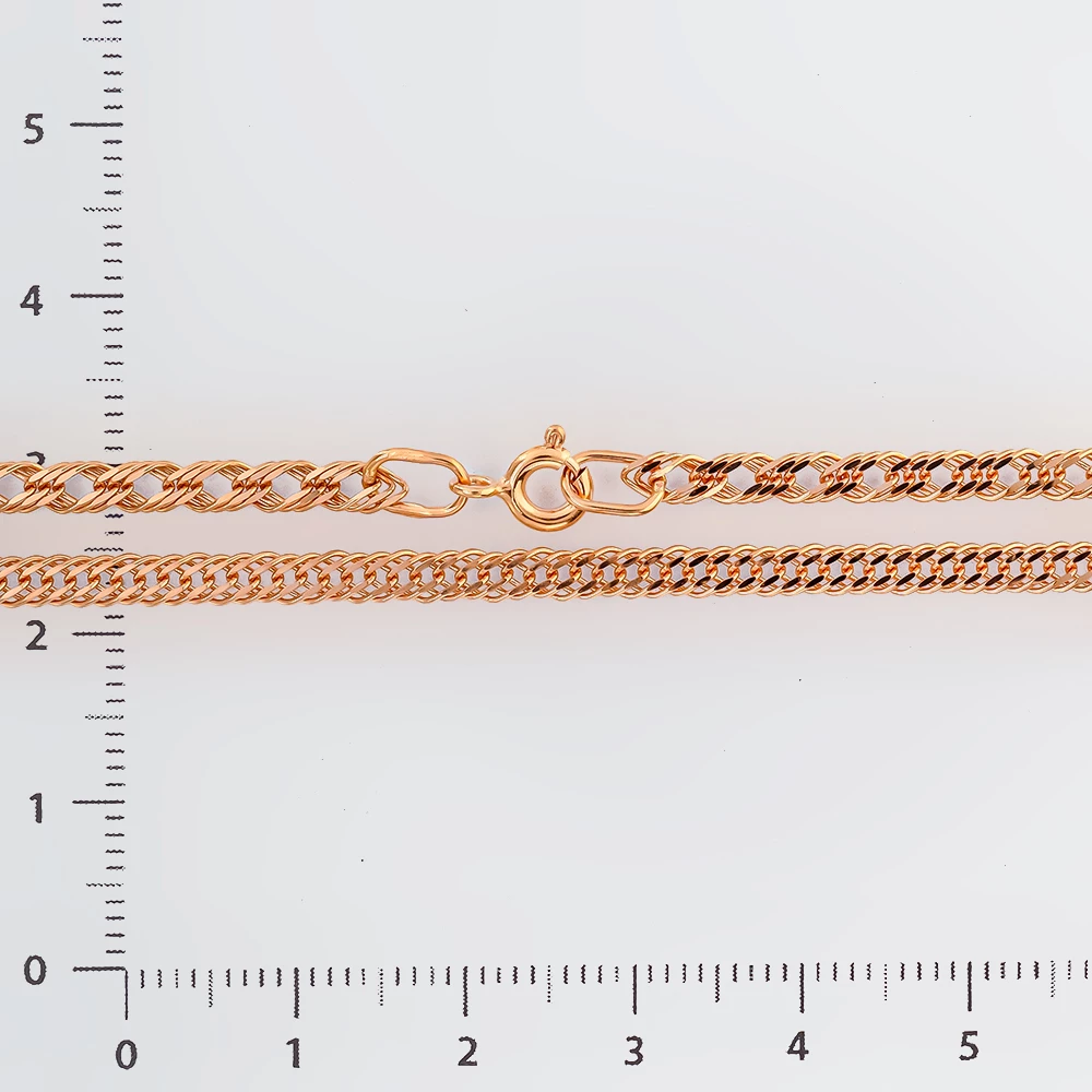 Цепь из красного золота 585 пробы