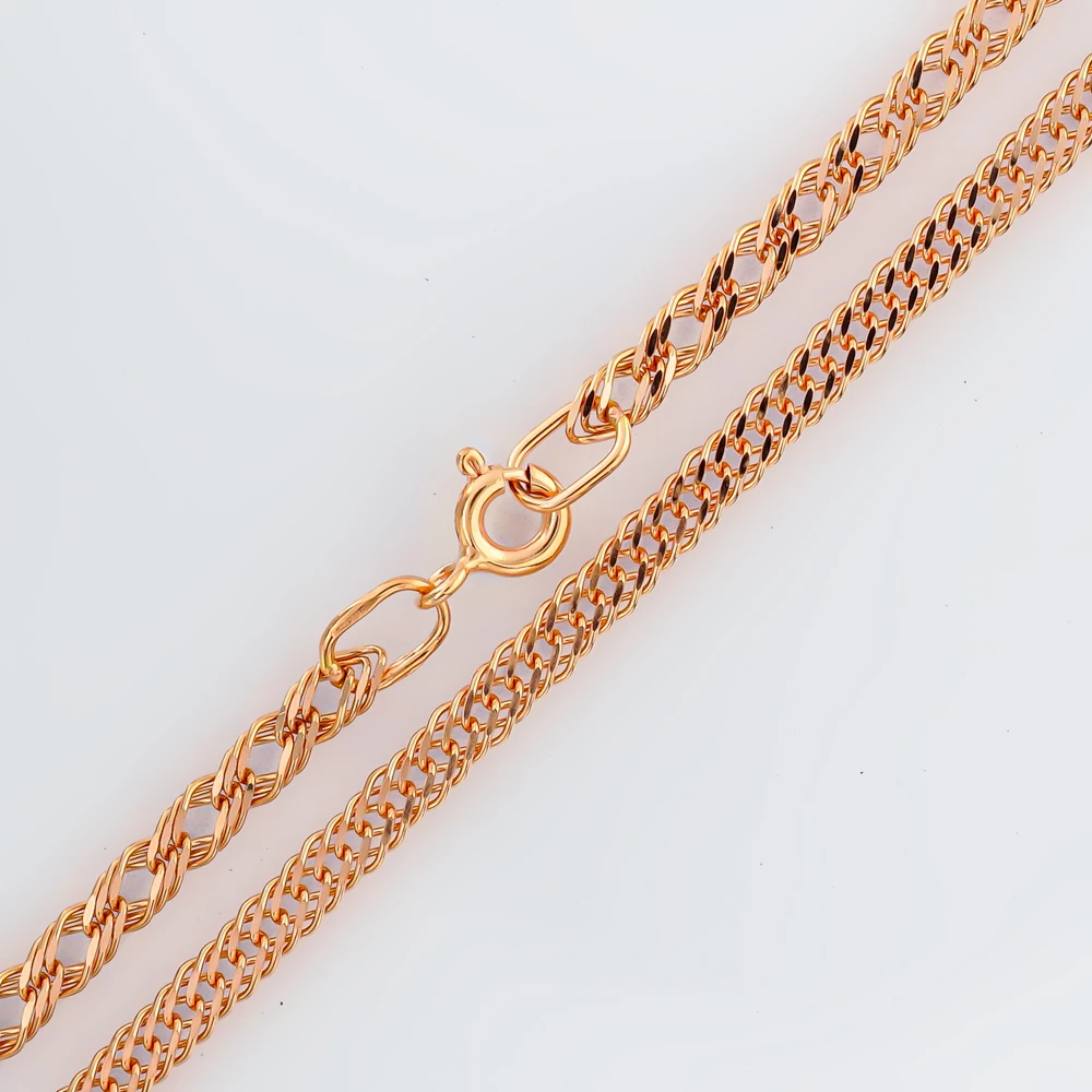 Цепь из красного золота 585 пробы