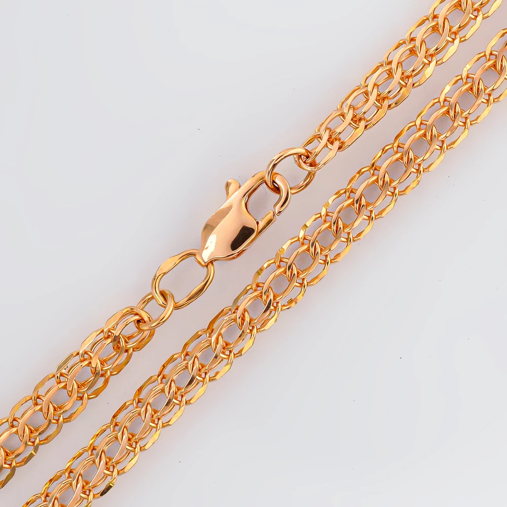 Цепь из красного золота 585 пробы