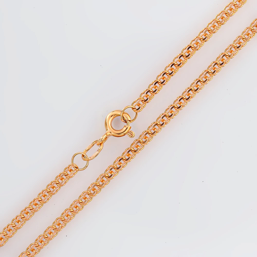 Цепь из красного золота 585 пробы