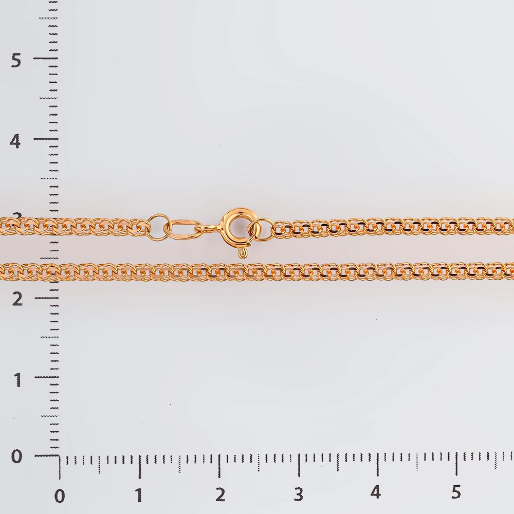 Цепь из красного золота 585 пробы