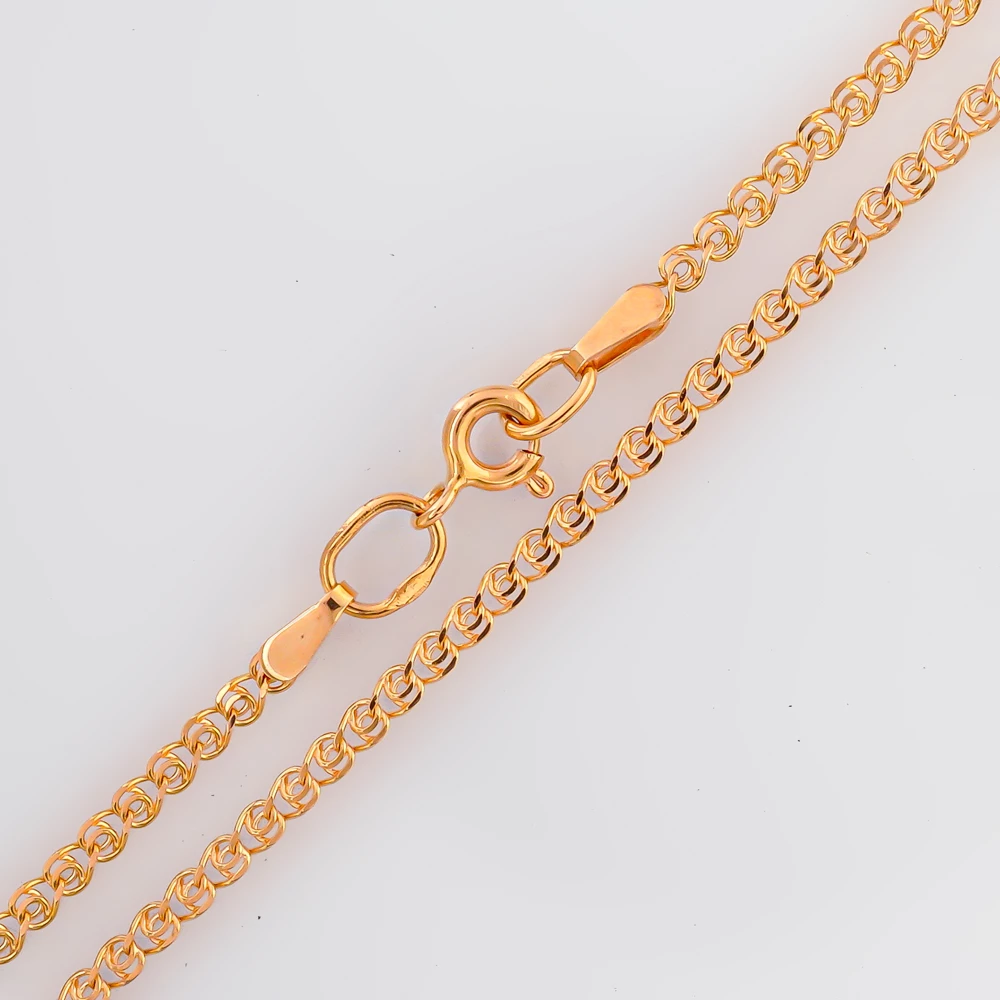 Цепь из красного золота 585 пробы