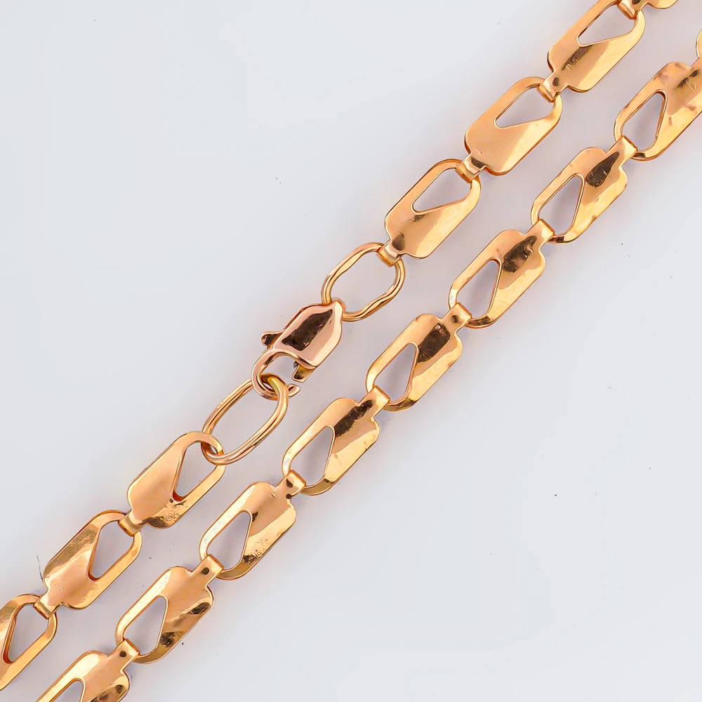 Цепь из красного золота 585 пробы