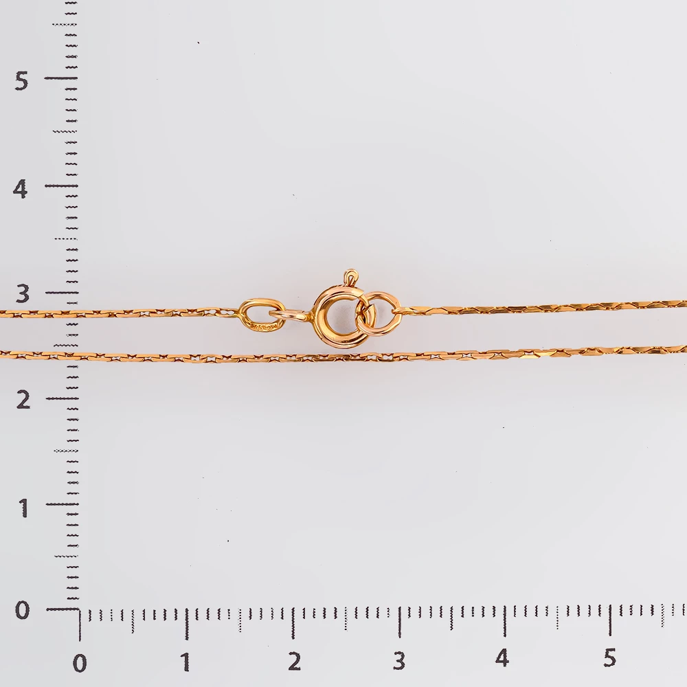 Цепь из красного золота 583 пробы