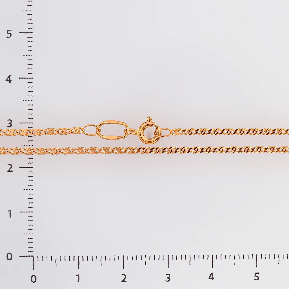 Цепь из красного золота 585 пробы