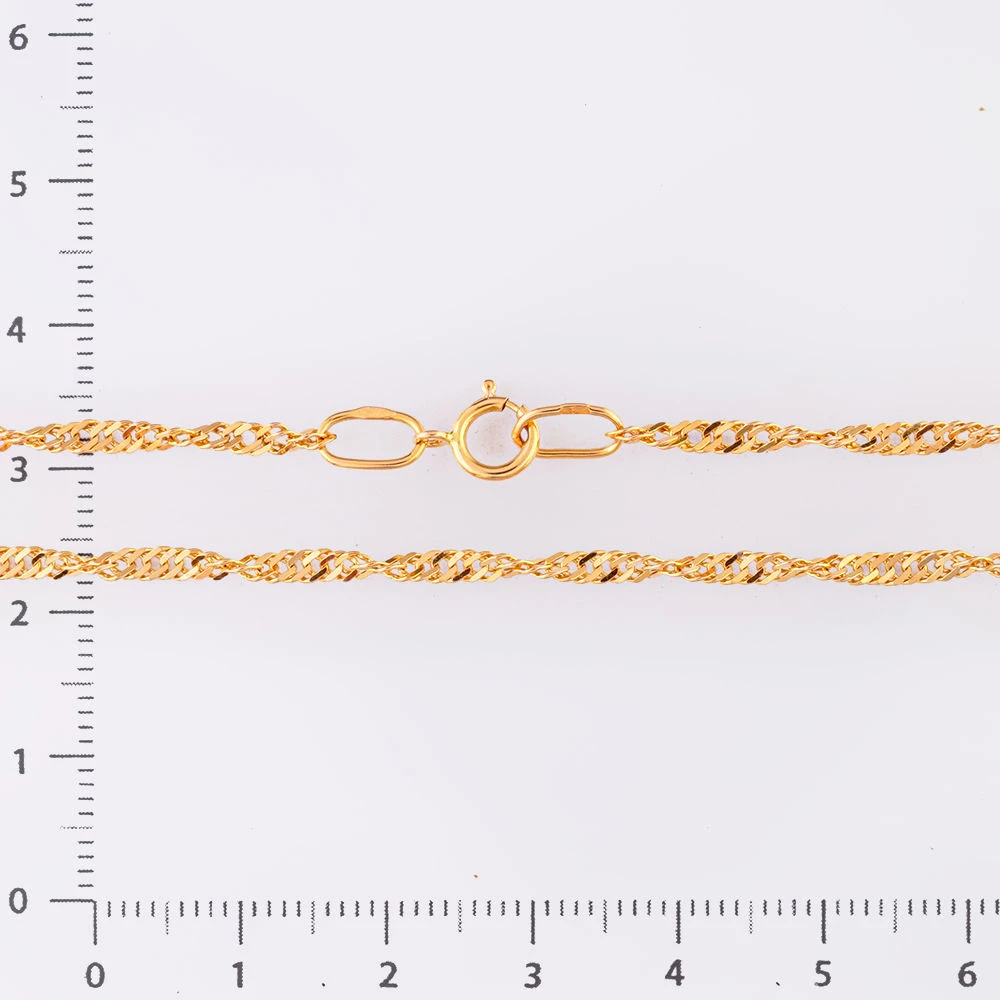 Цепь из красного золота 585 пробы