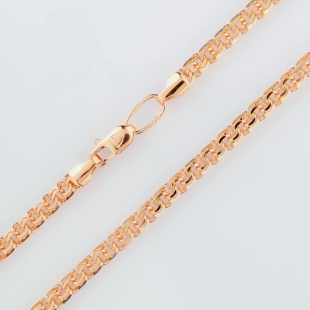 Цепь из красного золота 585 пробы