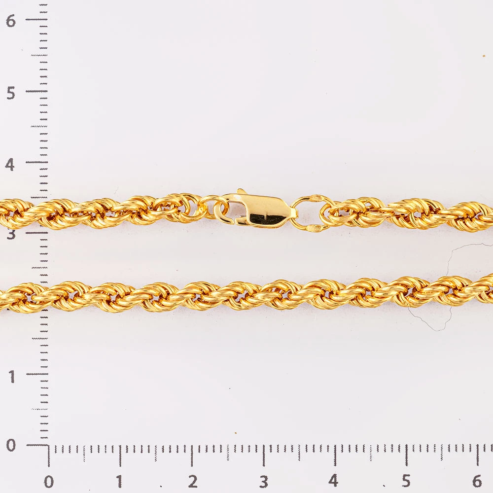 Цепь из желтого золота 750 пробы