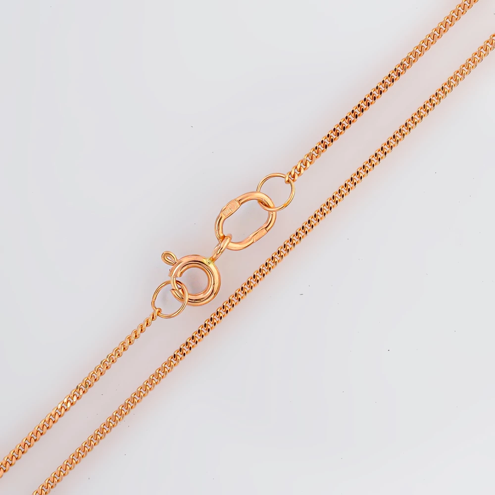 Цепь из красного золота 585 пробы