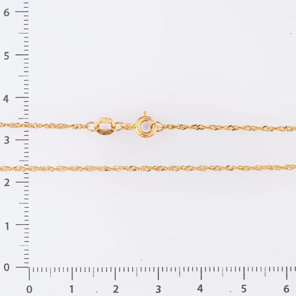 Цепь из красного золота 585 пробы